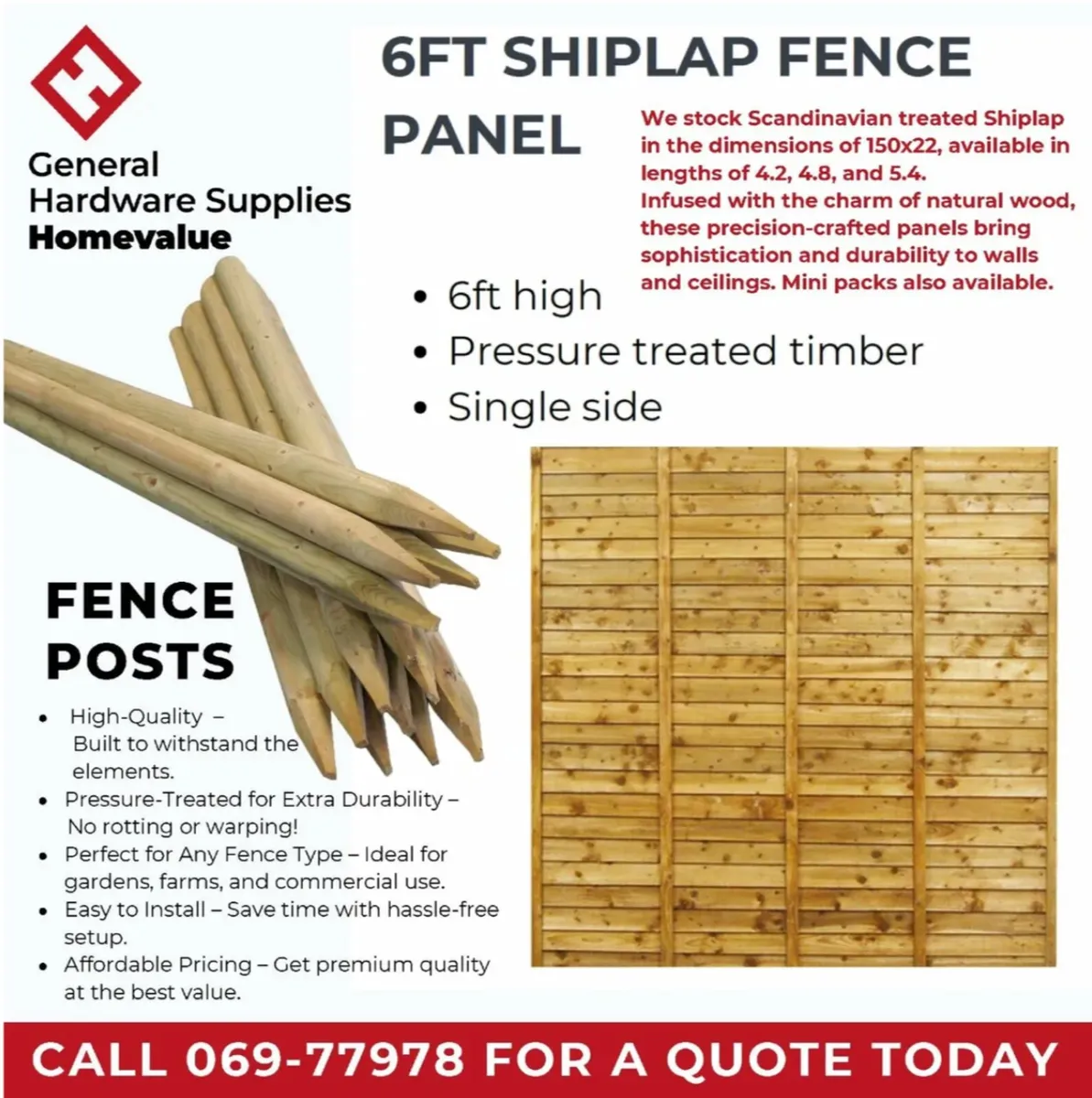 Composite decking, fencing, shiplap - Image 3
