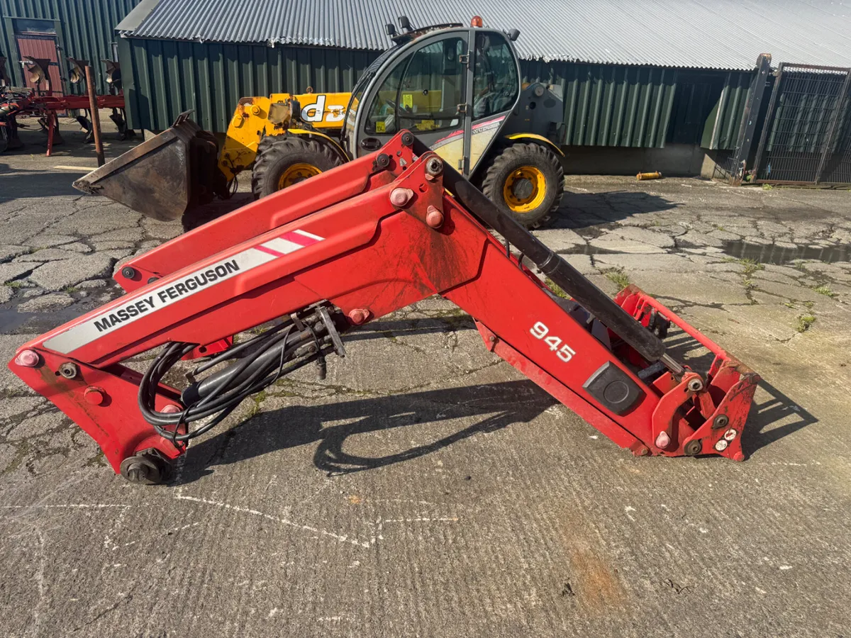 Massey Ferguson 945 Loader c/w Brackets - Image 1