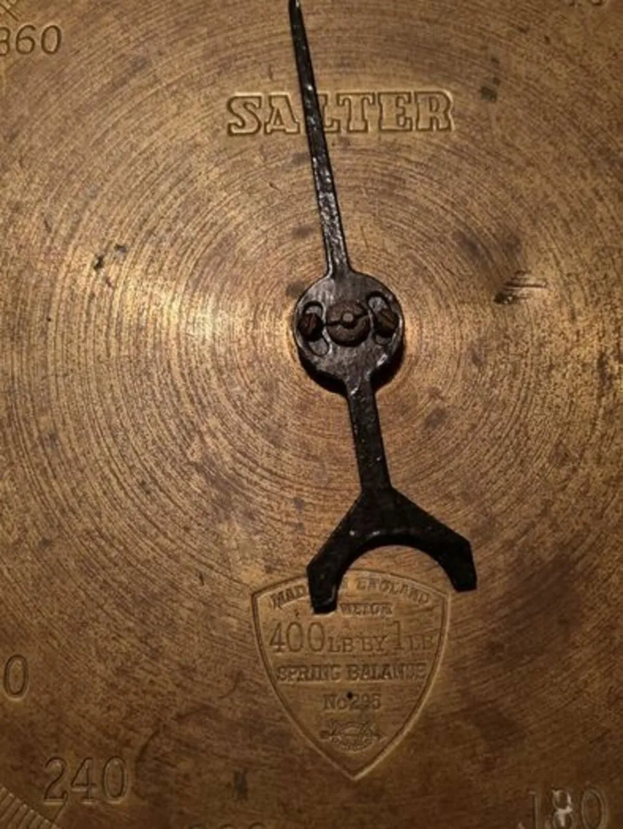 Vintage Salter hanging spring scale - Image 3