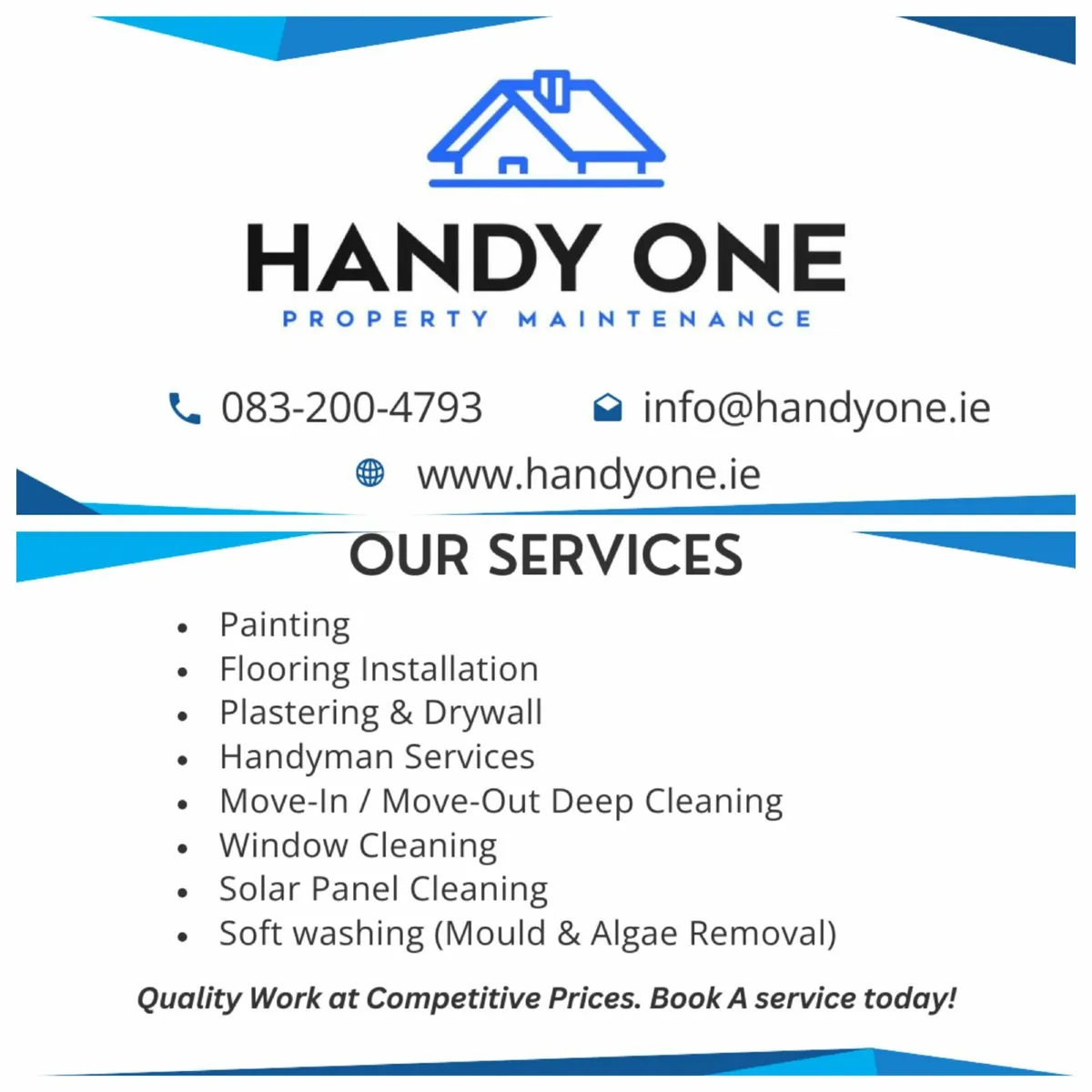 Handyman & Cleaning Services — Wicklow & Dublin - Image 2