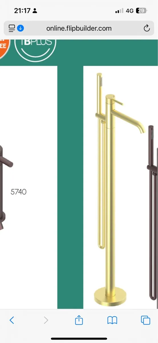 Free standing bath tap - Image 1