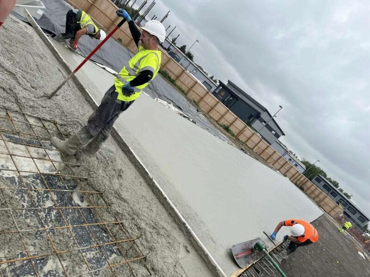Concrete crew for hire