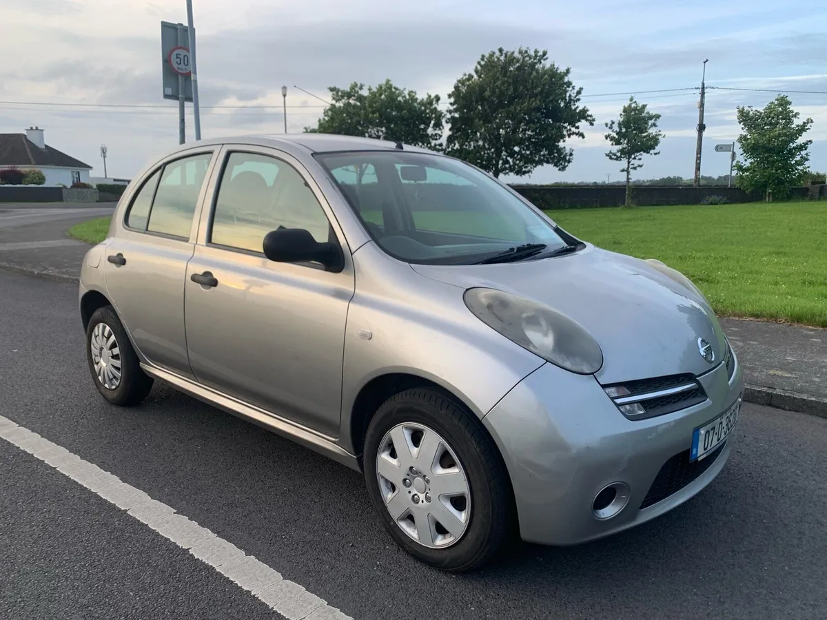 2007 Nissan Micra 1.2 Petrol NCT March 2026 - Image 1
