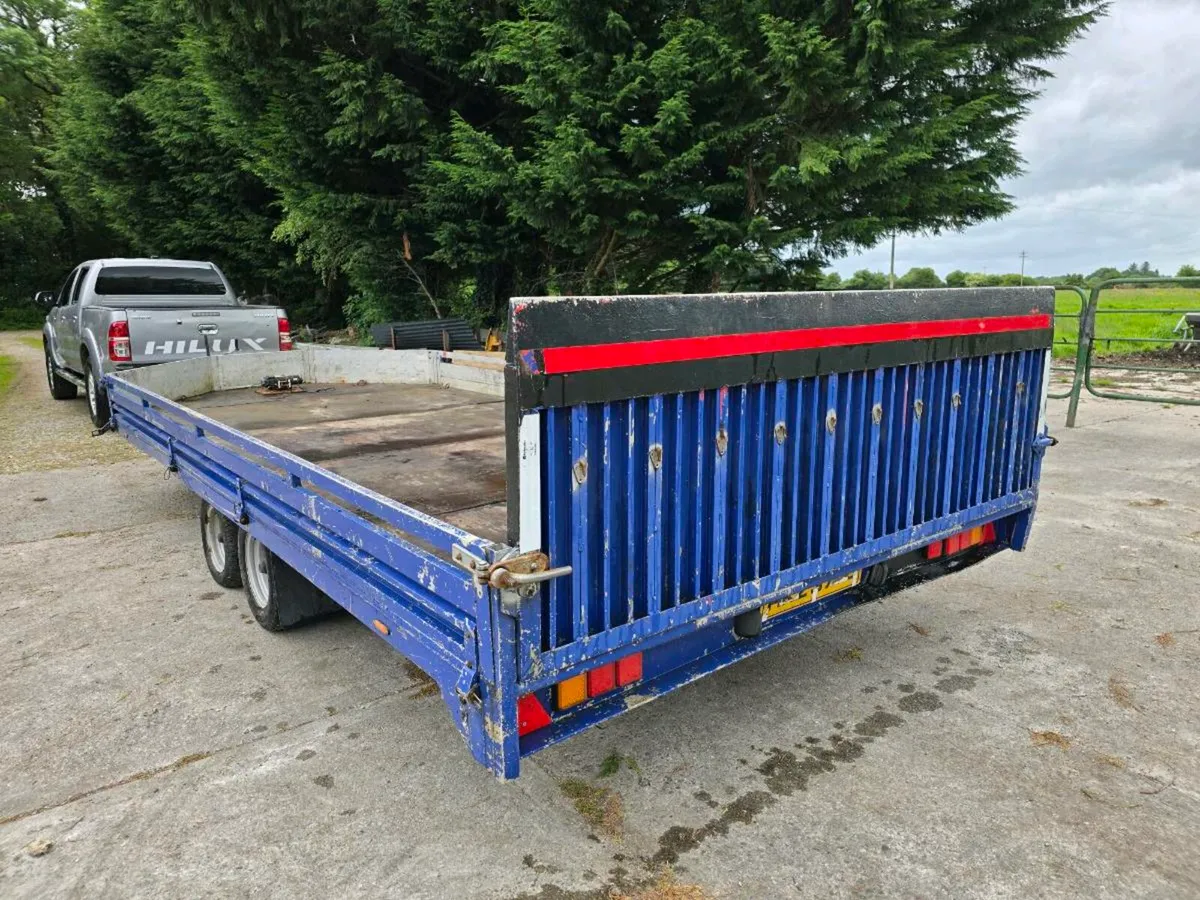 Aluminum Tilt trailer 20x8 - Image 4