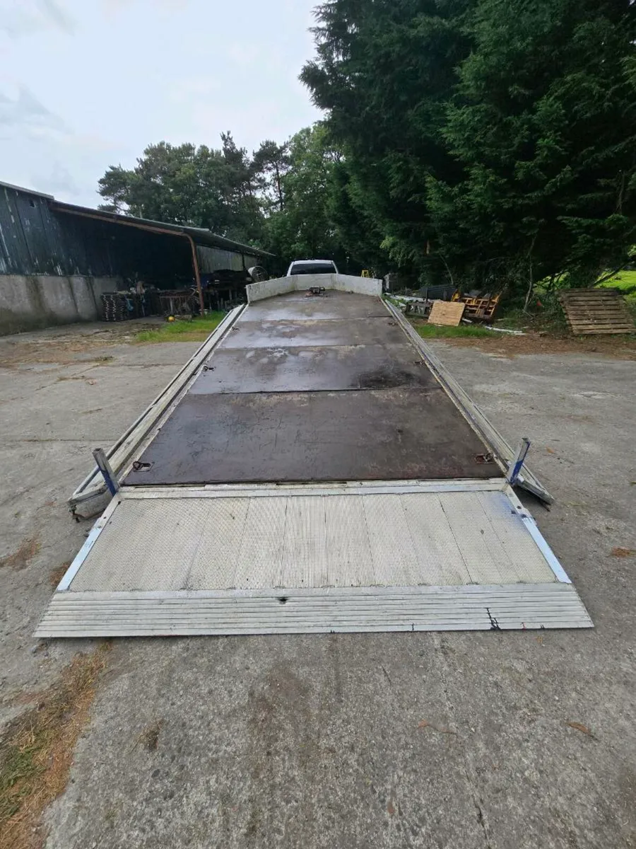 Aluminum Tilt trailer 20x8 - Image 2