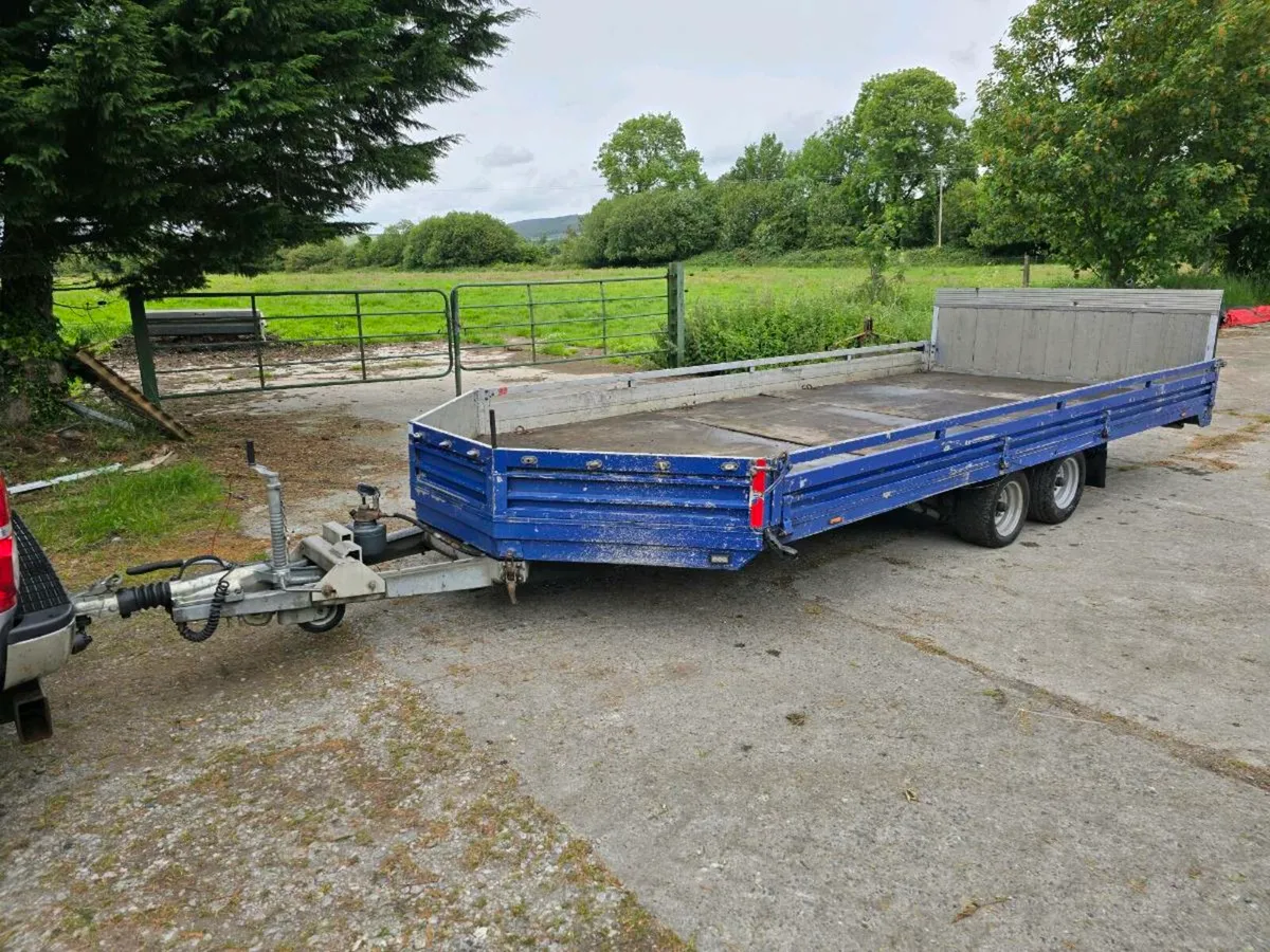 Aluminum Tilt trailer 20x8 - Image 3