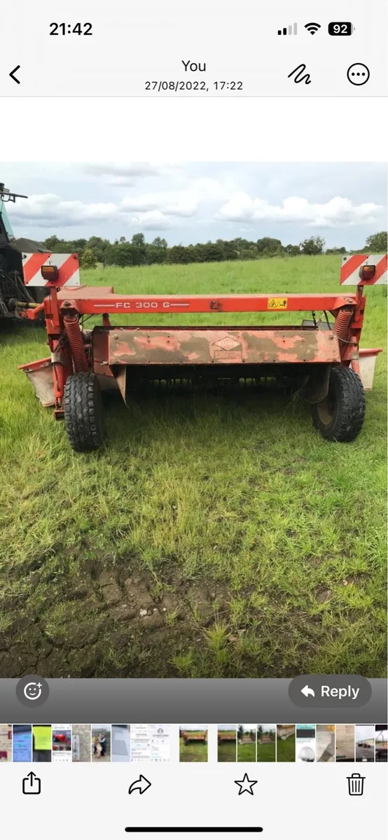 Kuhn fc300g - Image 1
