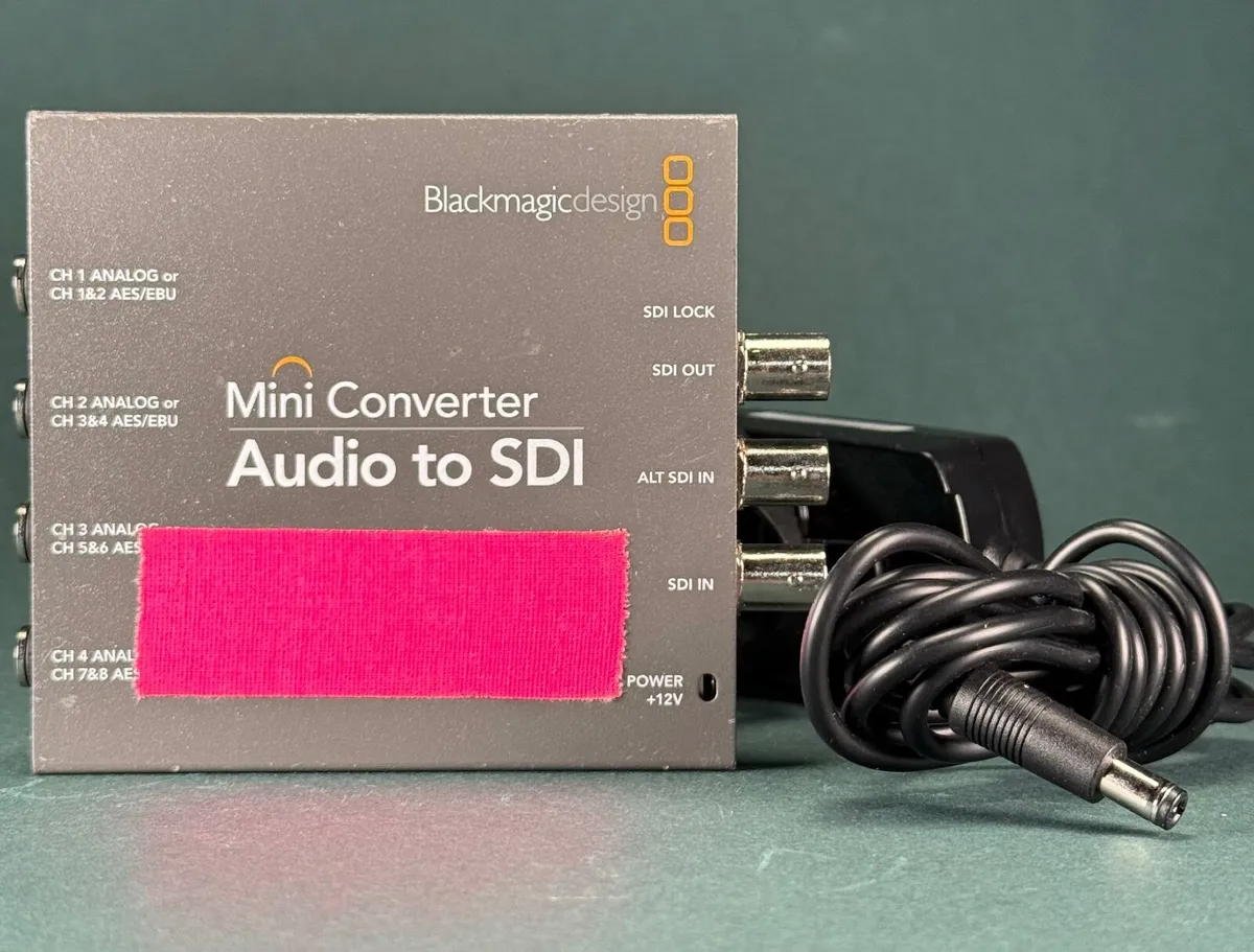 Blackmagic Design Audio to SDI Mini Converter - Image 1