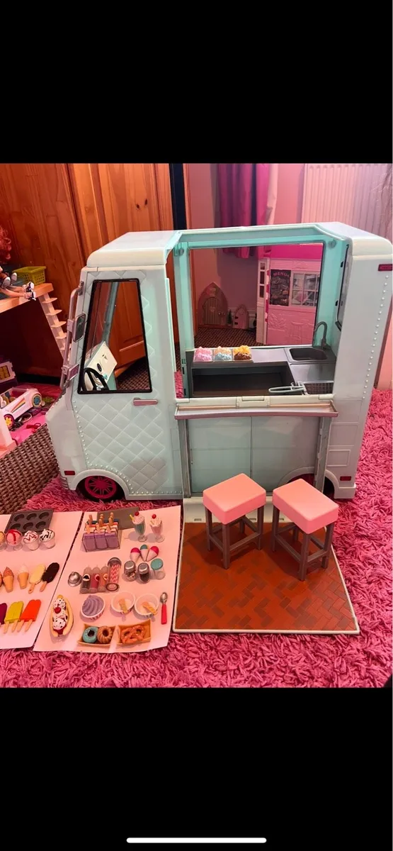 Our Generation Ice cream Truck - Image 1