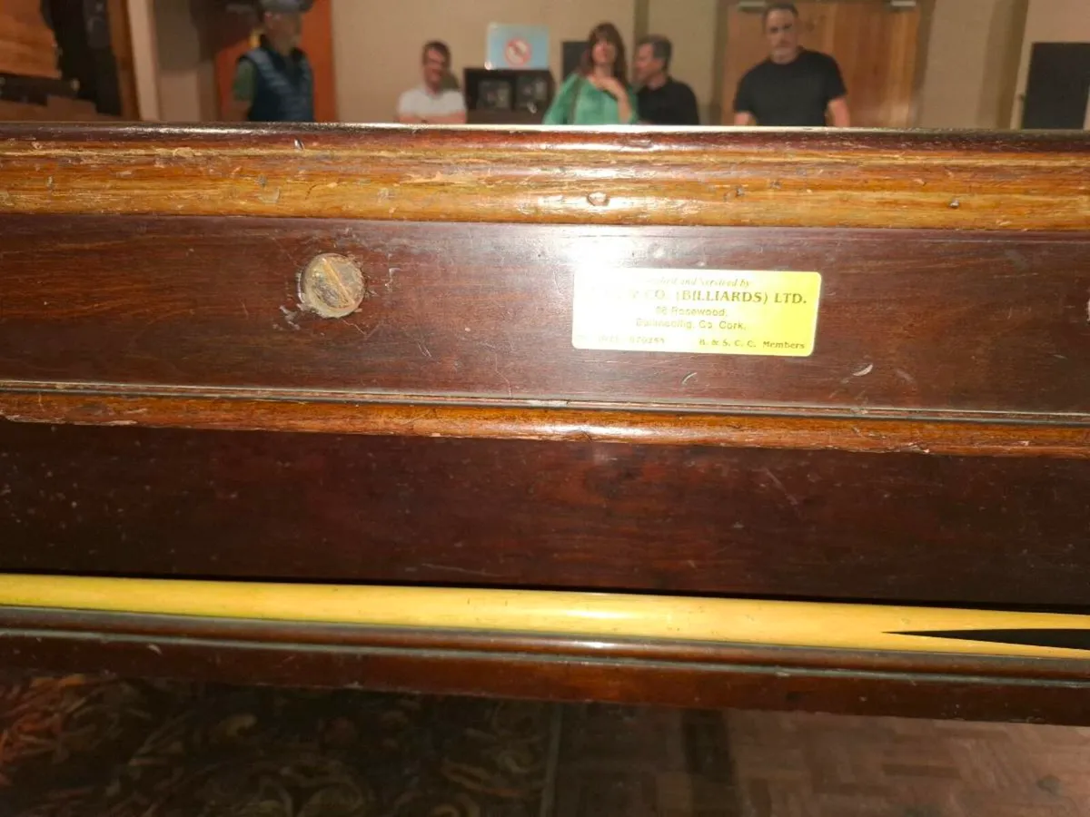 2 full sized  snooker tables - Image 4