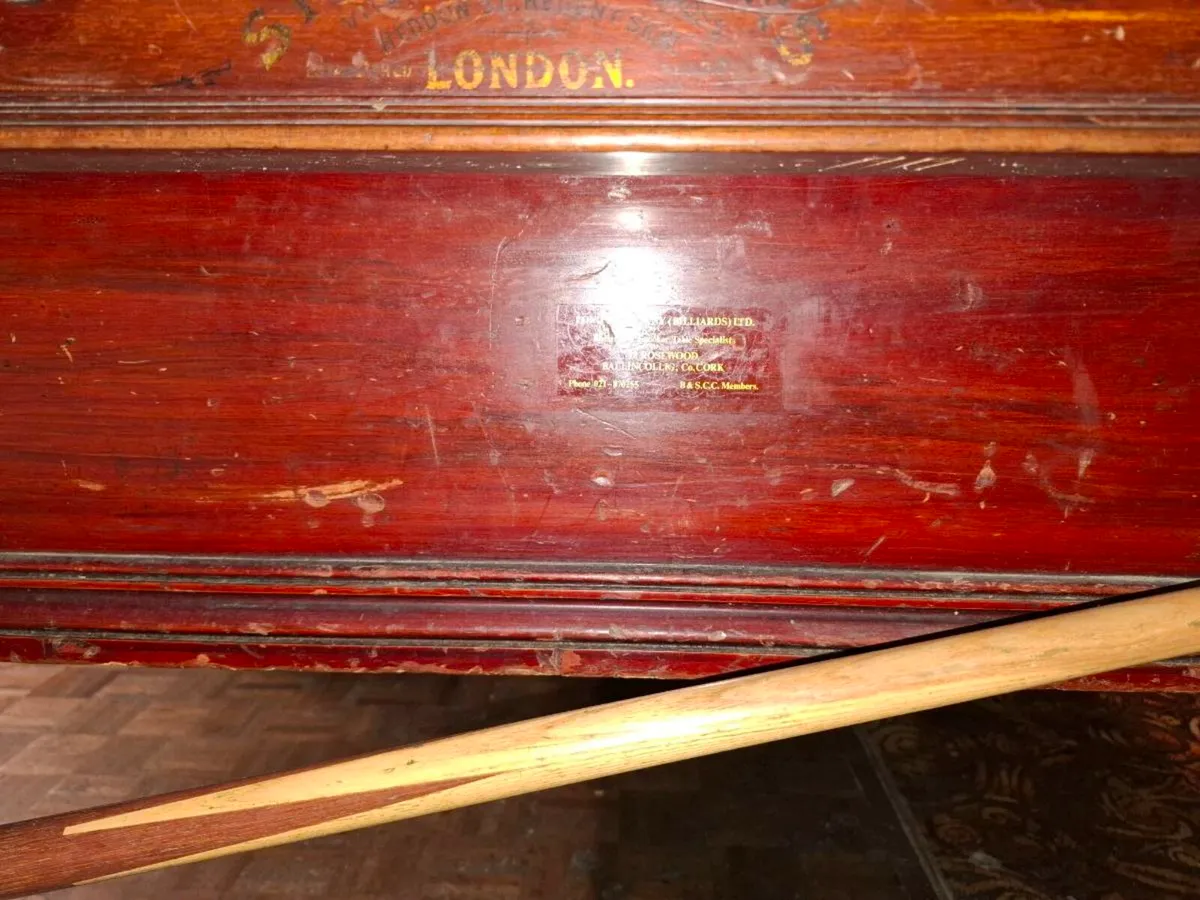 1 full sized  snooker table - Image 3