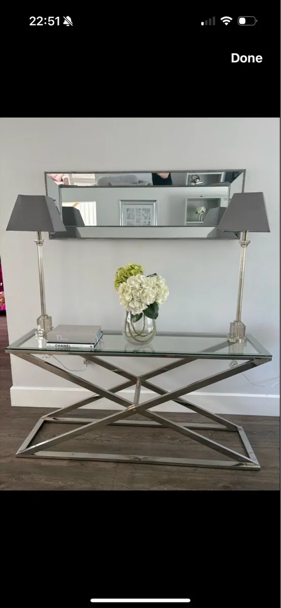 Console table and mirror can be sold separately - Image 2