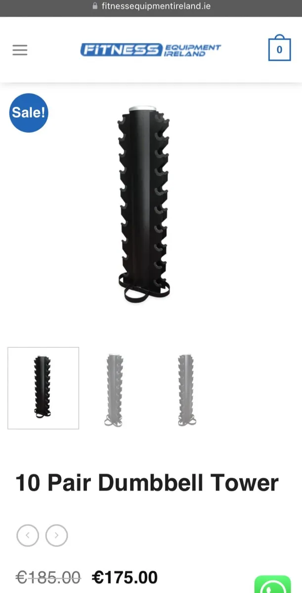 10 Pair Dumbbell Tower X2 - Image 2