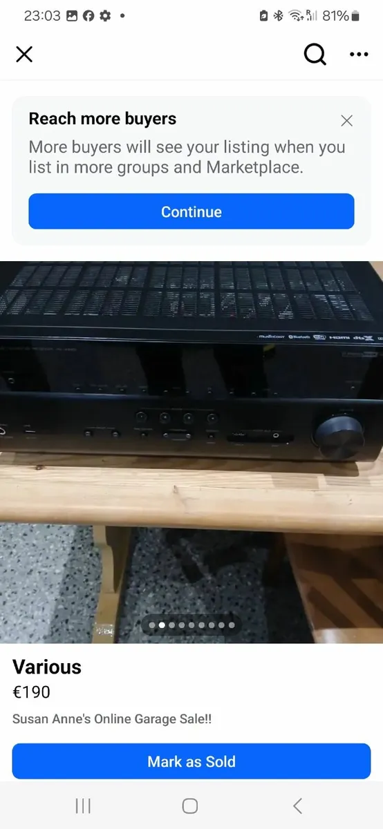 Sound equipment various - Image 1