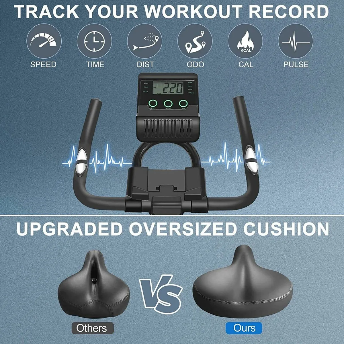 Exercise Bike Custom Home Workout Adjustable - Image 4