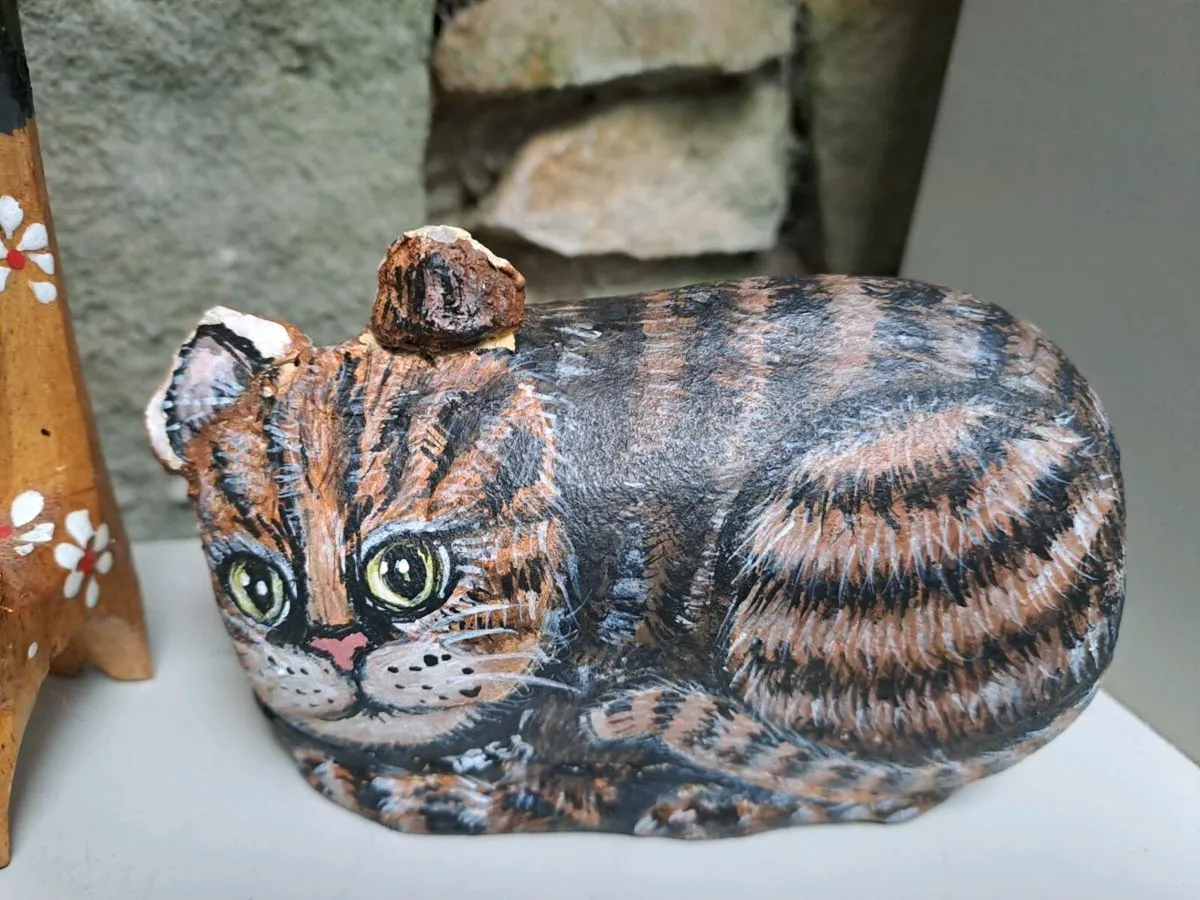 Vintage figurines cat bundle - Image 4