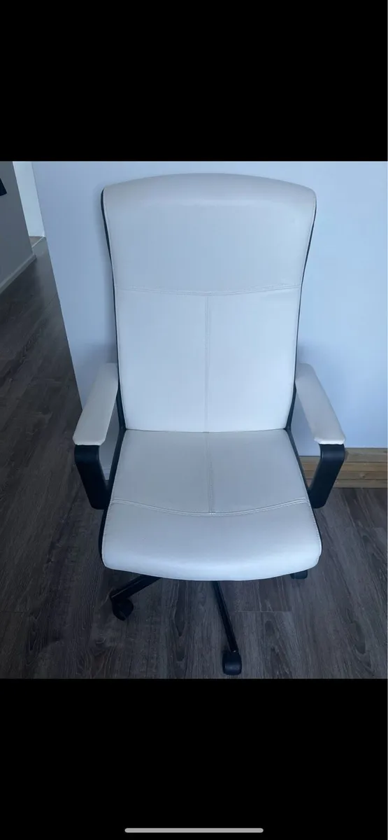 White Office Chair - Image 1