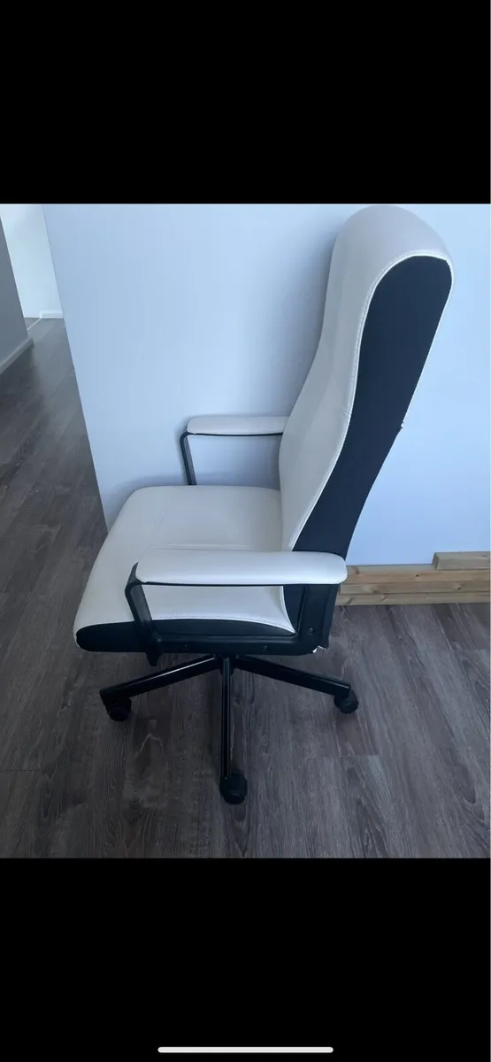 White Office Chair - Image 2