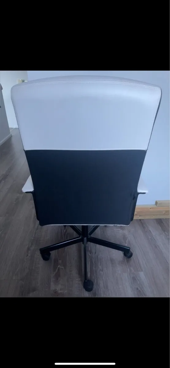 White Office Chair - Image 4