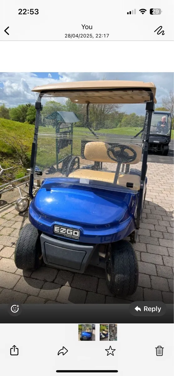 Ezgo golf buggy - Image 2