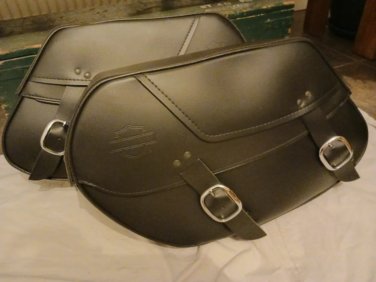 Harley Twin Cam Genuine Saddlebags - Image 1