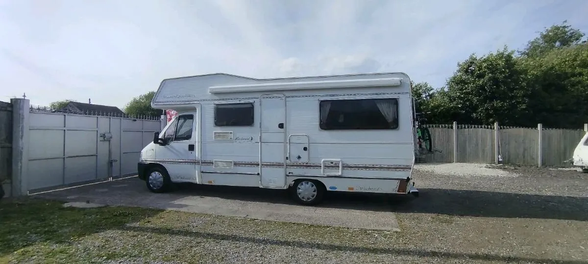 6/7 berth 2.5 TDI Fiat ducato motor home for sale - Image 1