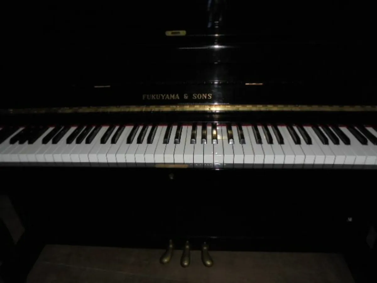 upright piano by fukuyama - Image 1