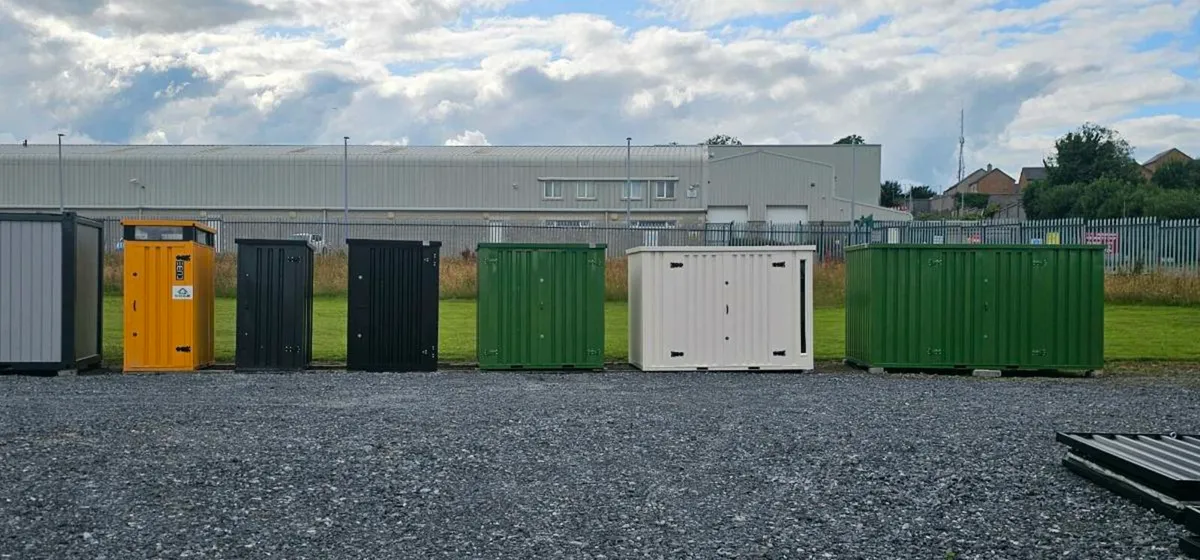 Secure storage,  steel sheds , portable storage - Image 1