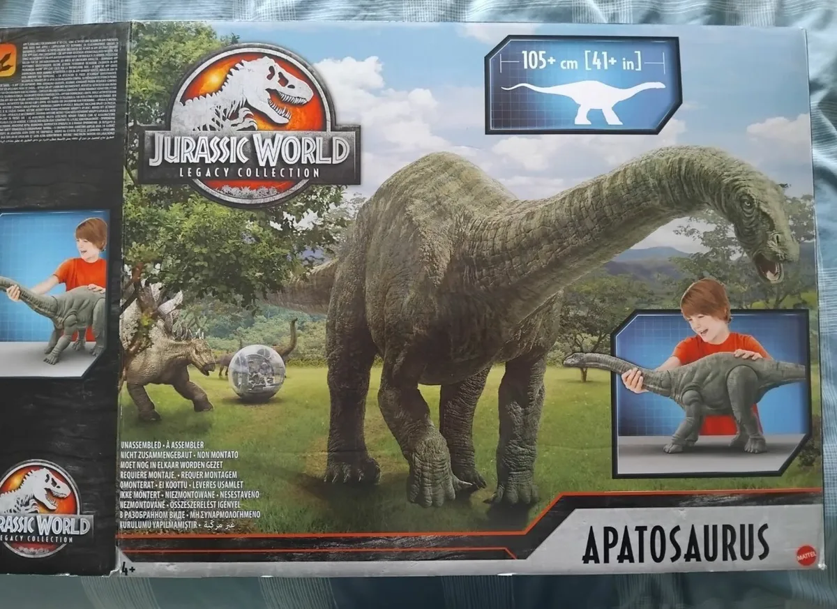 Mattel Jurassic World Apatosaurus - Image 1