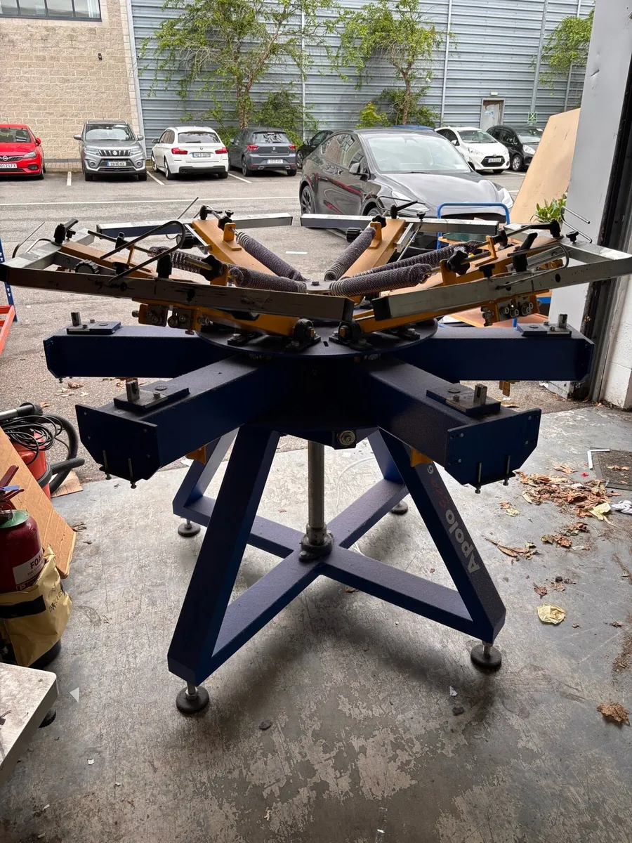 Acosgraf Apolo manual screen printing Carousel - Image 1