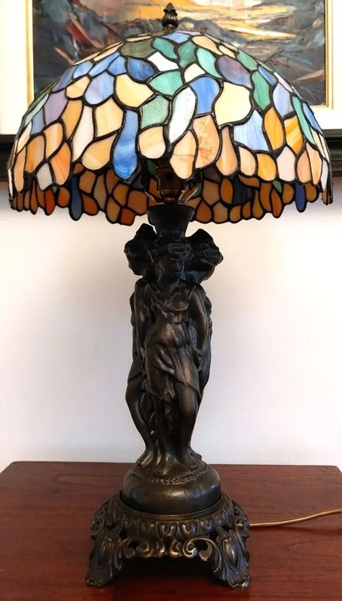 Tiffany Style Table Lamp - Image 2