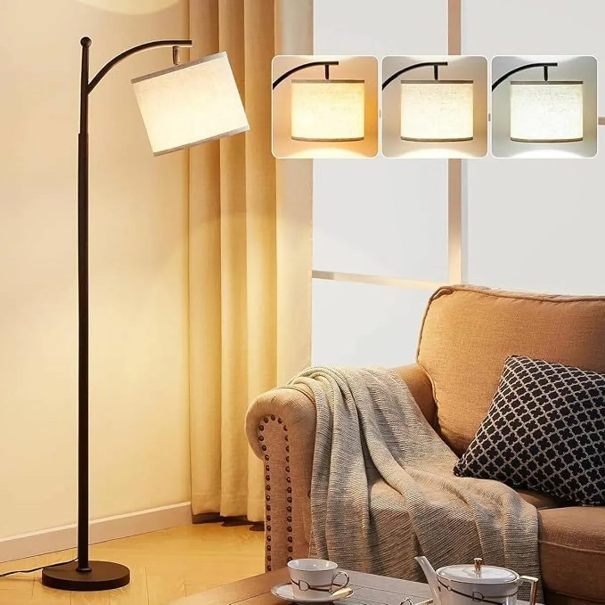 Floor Lamps for Living Room 60" Modern 3 Color - Image 2