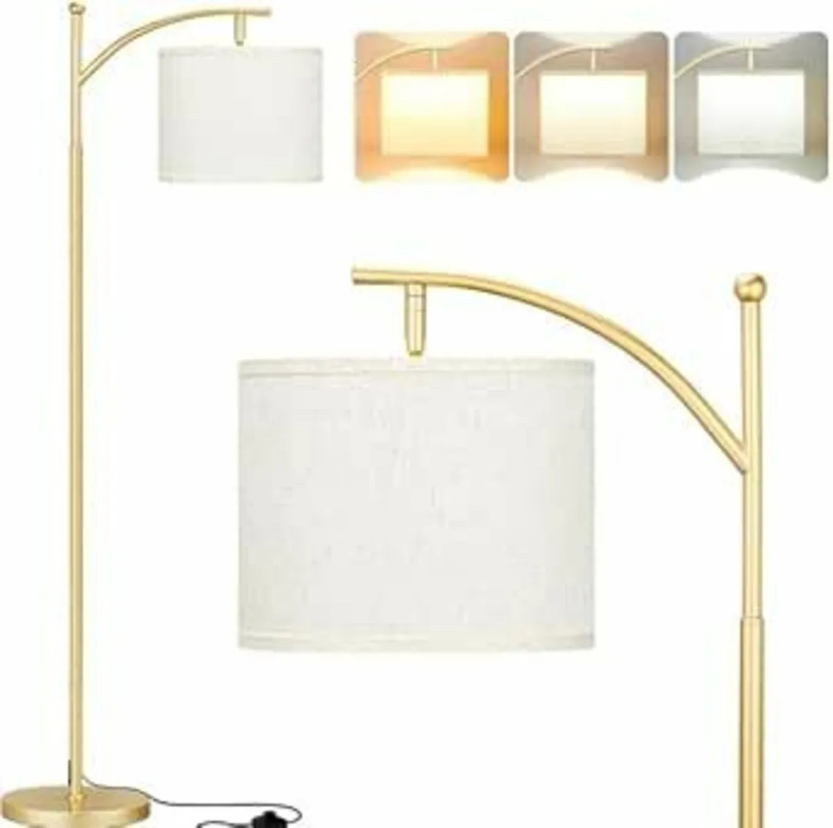 Floor Lamps Living Room 3 Color Adjustable - Image 2