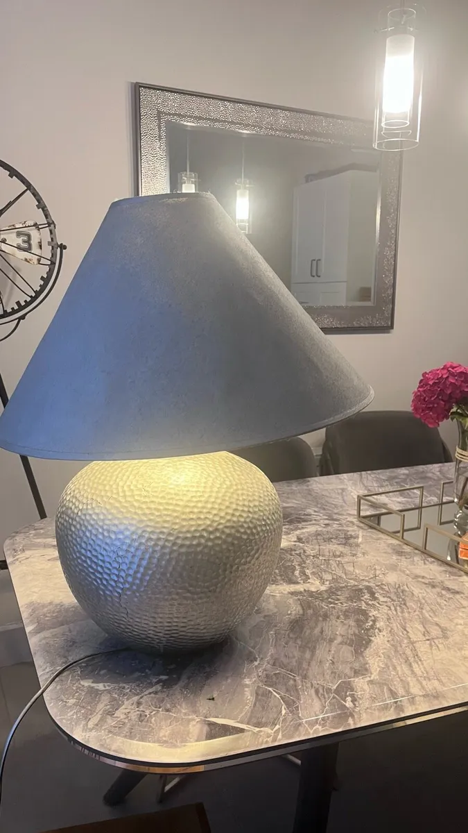 Large old beautiful vintage lamp - Image 4