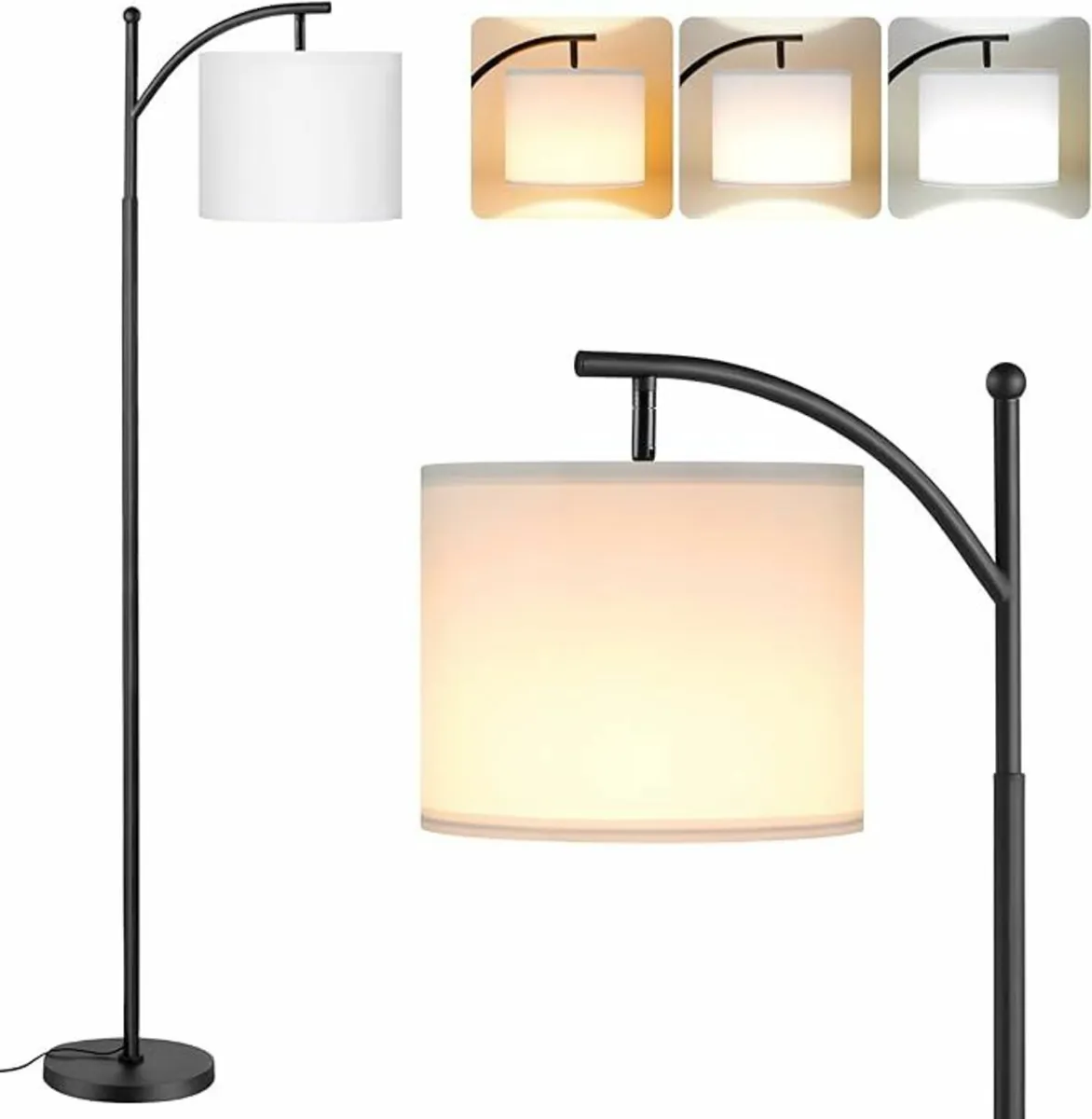 Floor Lamps Living Room 3 Color Bedroom Office - Image 3