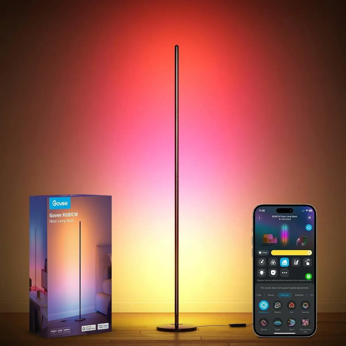 LED Floor Lamp Smart 61 Scene Mode Music Sync - Image 1