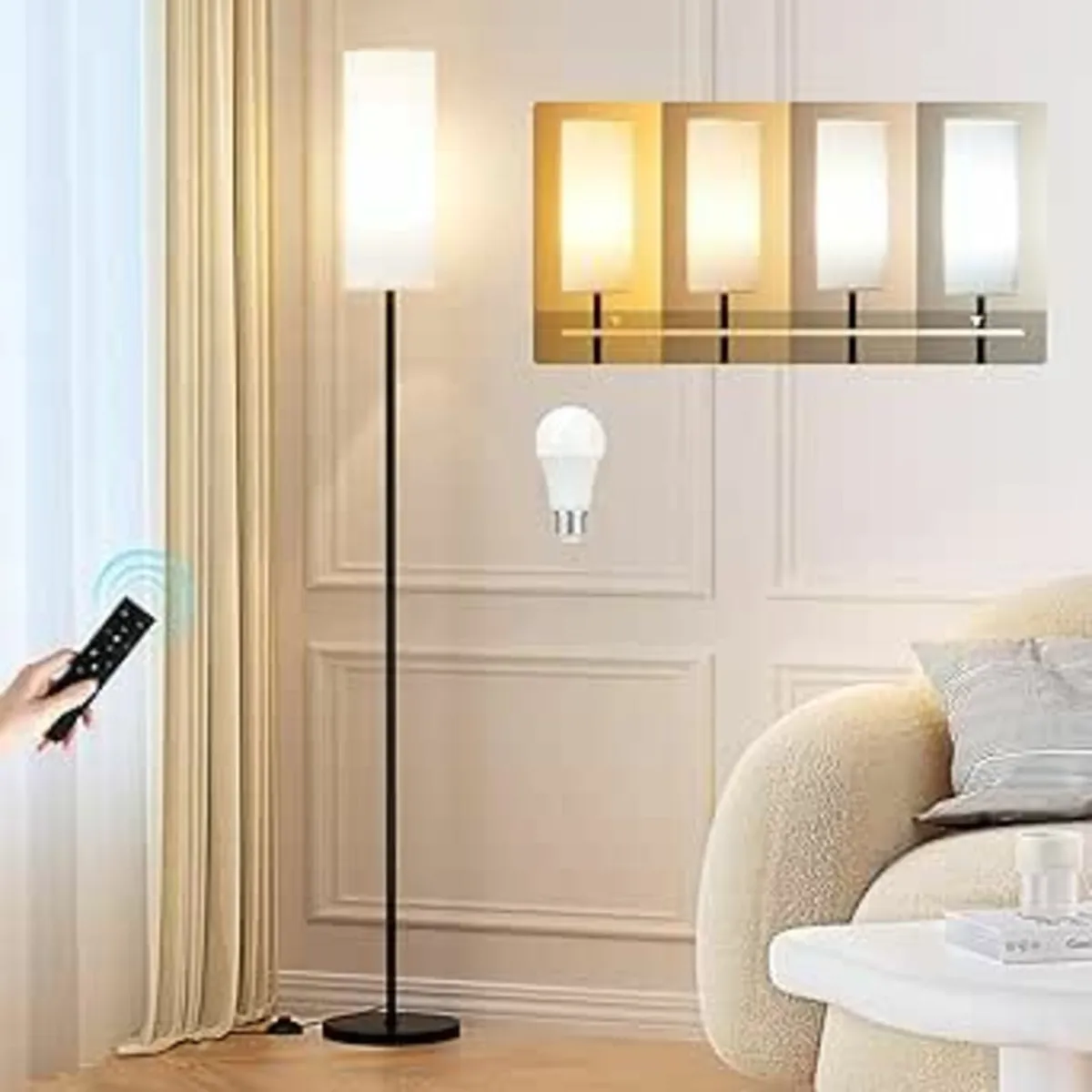 Floor Lamps Living Room Modern Dimmable Colors - Image 2