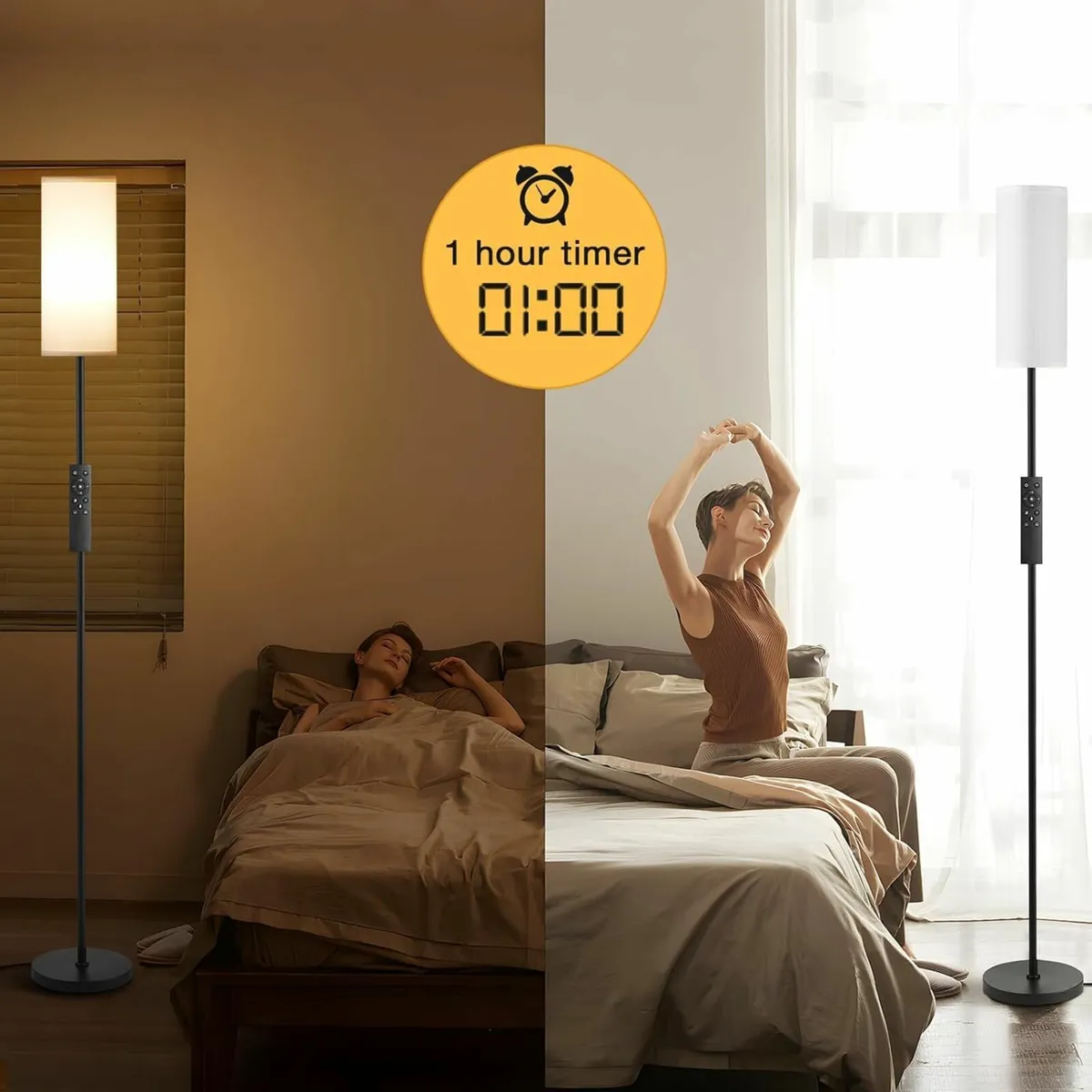 Floor Lamps Living Room Modern Dimmable Colors - Image 3