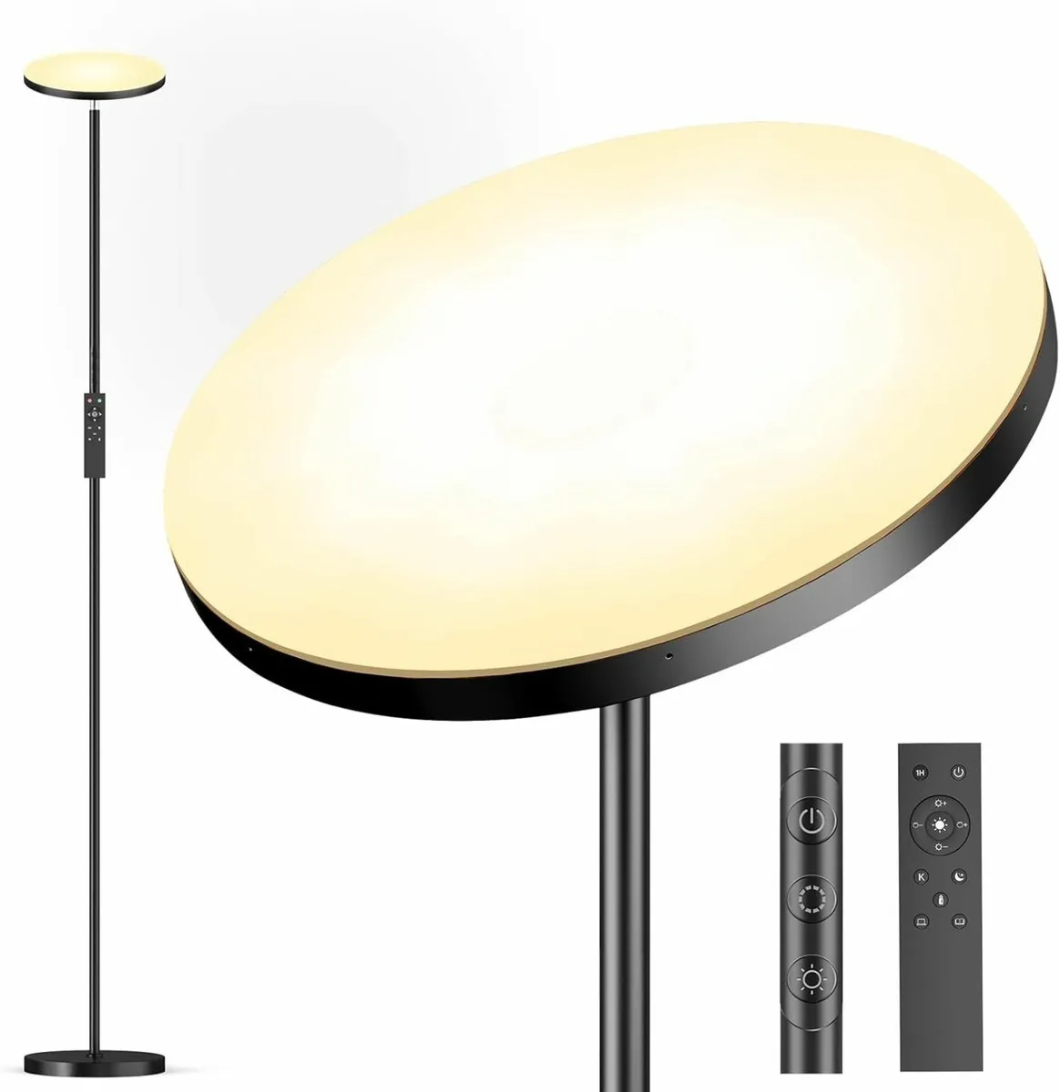 LED Uplighter Floor Lamp Living Room Modern - Image 1