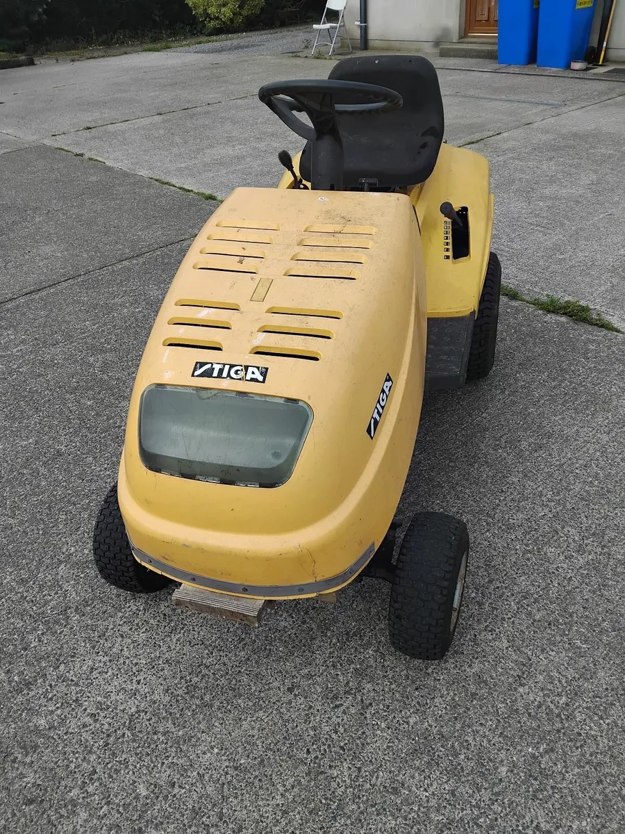 Tiga tractor 13.5 hp mower running very well - Image 4