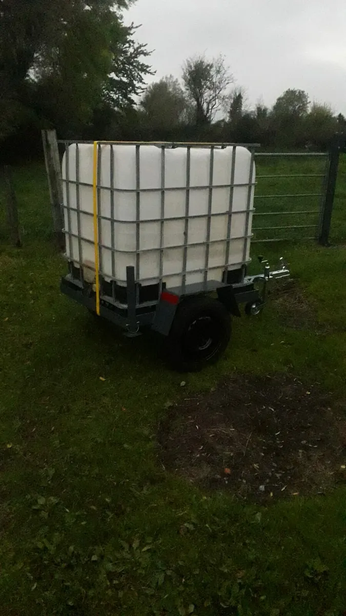 New Mobile water tank trailer - Image 2
