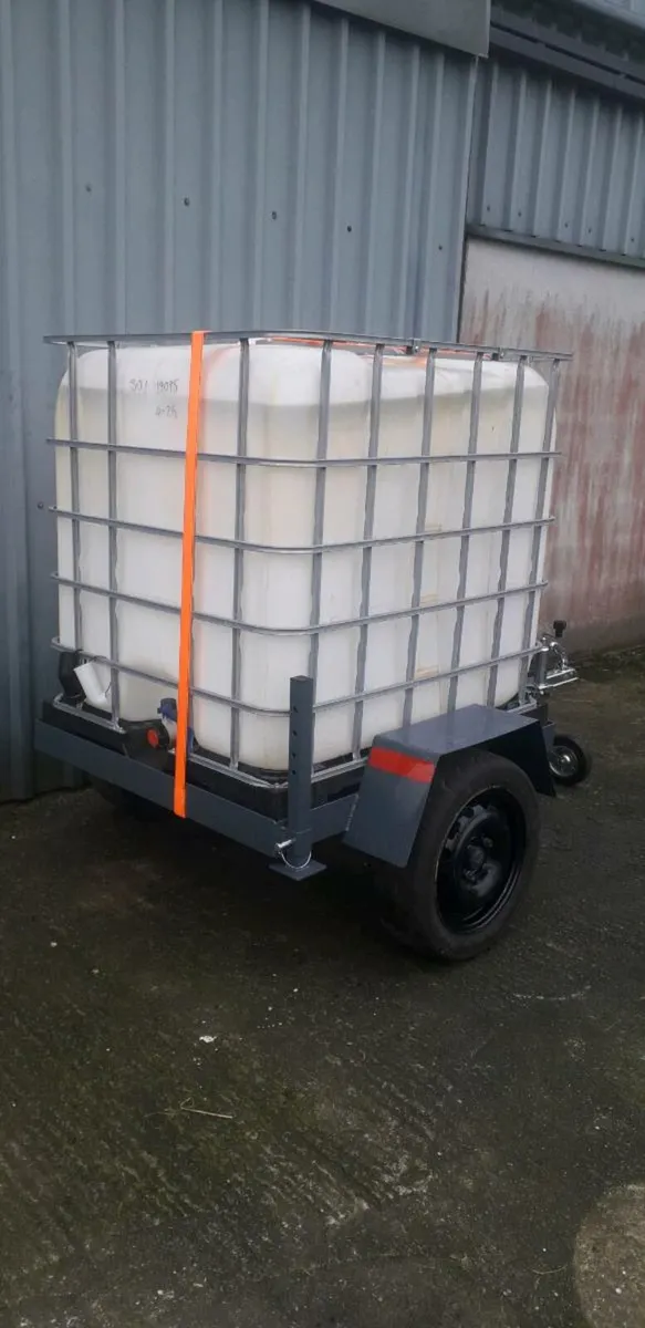 New Mobile water tank trailer - Image 3