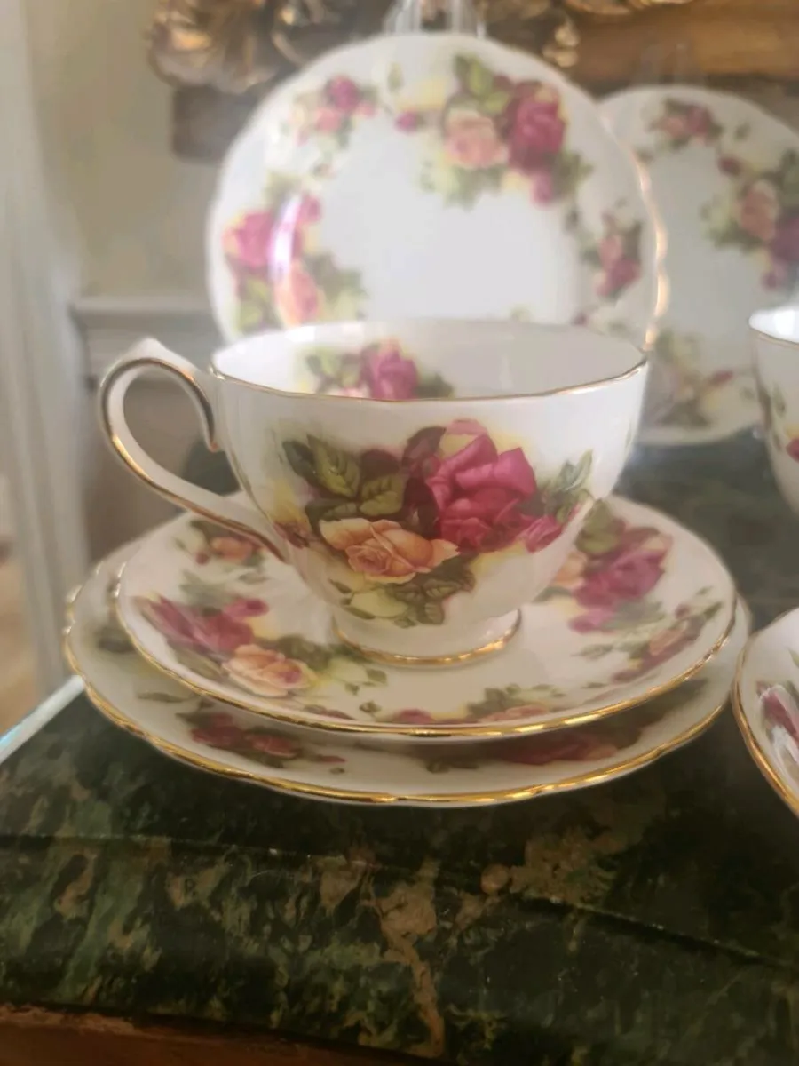 New Chelsea Staffs vintage teaset 1940s - Image 4