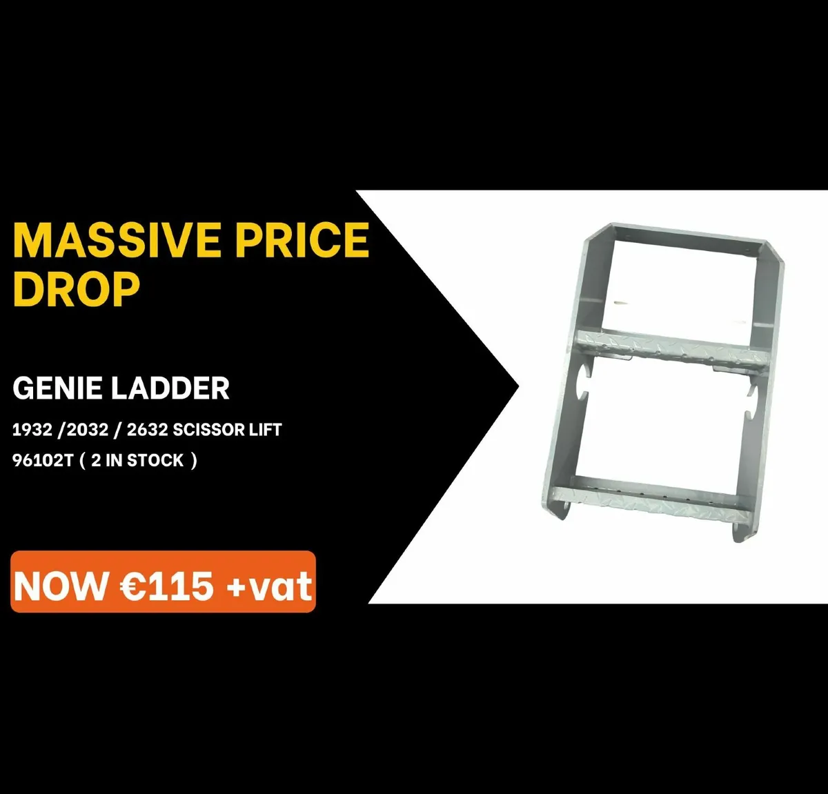 WELDMENT LADDER GENIE SCISSOR LIFTS