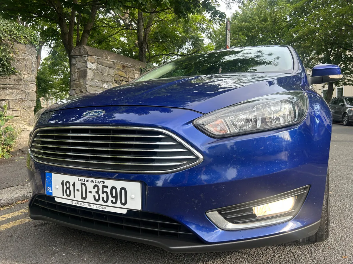 2018 FORD FOCUS PETROL SAT NAV NCT JANUARY 2026 - Image 1