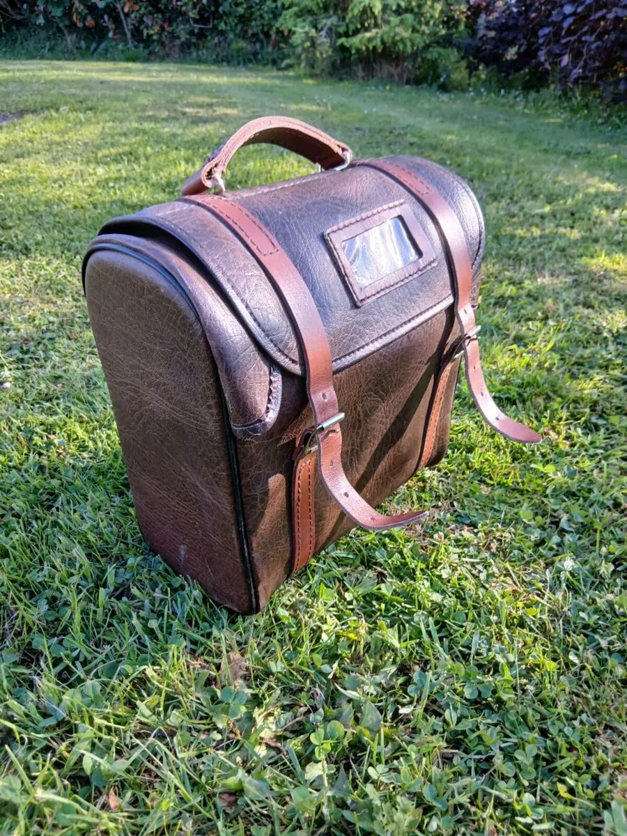 Set of lawn bowls in Leather Case - Image 2