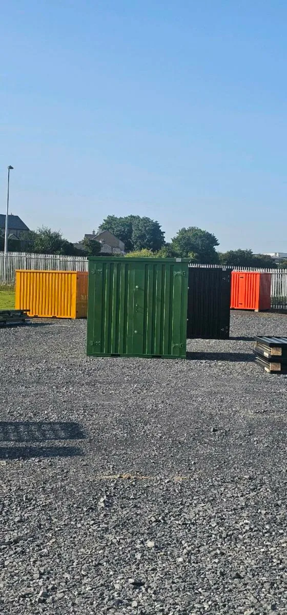 2x2 metre heavy duty steel CUBE sheds - Image 2