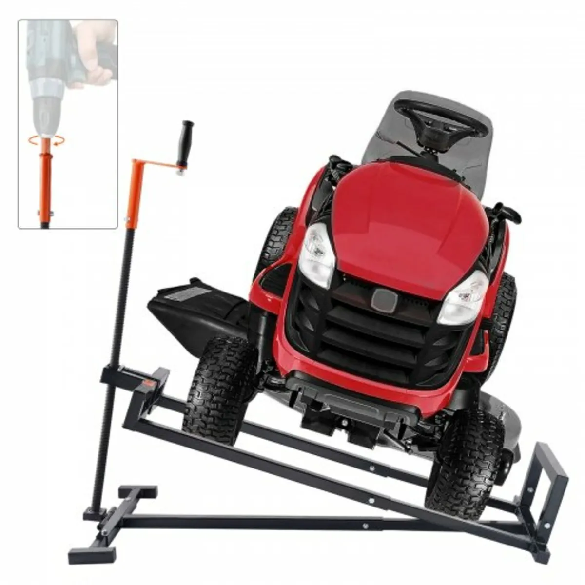 880 Lbs Ride on Lawn Mower Lift Jack for Lawn Mowe - Image 1