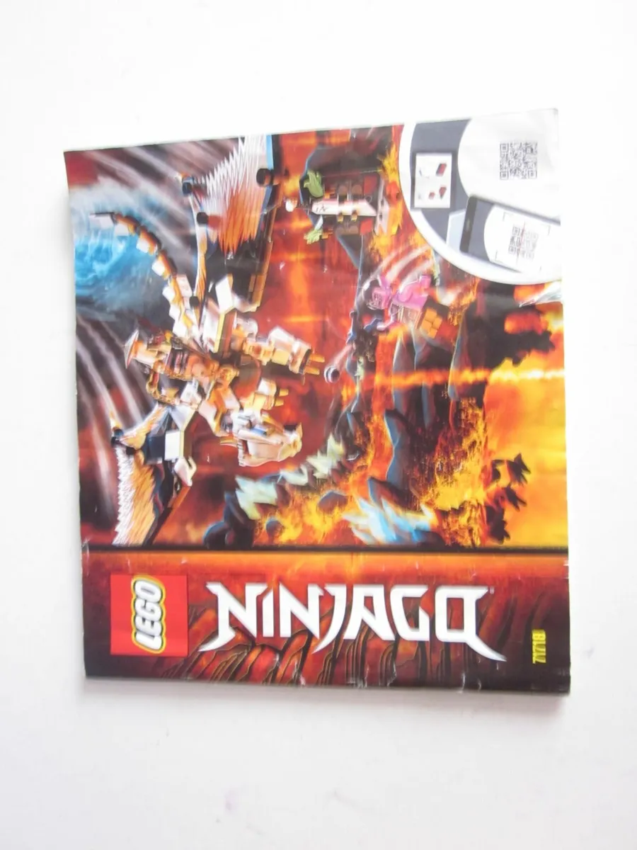 Lego Instruction Manual  Wu's Battle Dragon 71718 - Image 1