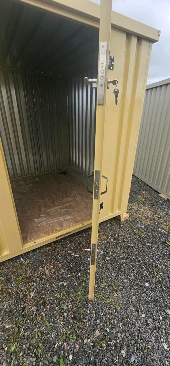 2x3 metre Heavy-duty steel CUBE sheds - Image 3